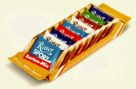 Ritter SPORT Sorten-Mix Logo (DPMA, 20.12.1986)