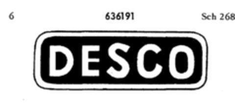 DESCO Logo (DPMA, 22.11.1949)