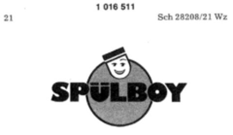 SPüLBOY Logo (DPMA, 12.11.1979)