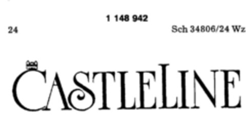 CASTLELINE Logo (DPMA, 21.10.1988)