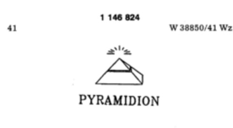 PYRAMIDION Logo (DPMA, 23.01.1989)