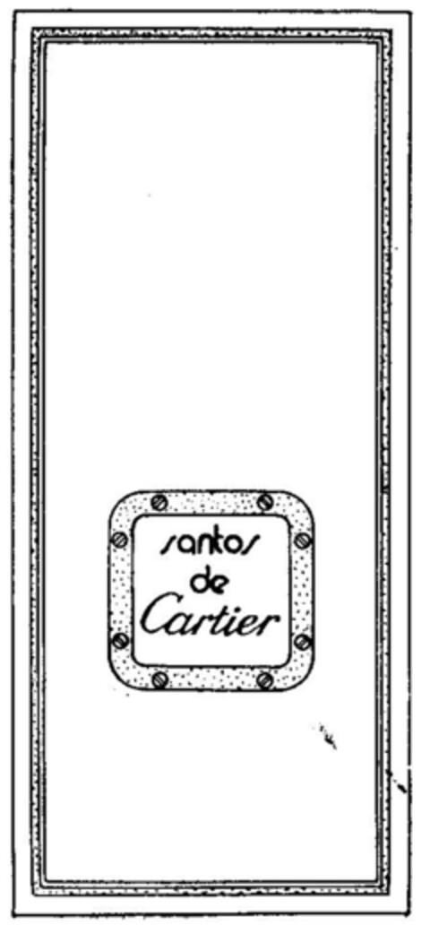 santos de Cartier Logo (DPMA, 17.12.1981)