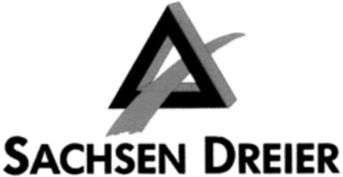 SACHSEN DREIER Logo (DPMA, 26.04.1991)