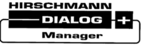 HIRSCHMANN DIALOG + Manager Logo (DPMA, 11.05.2000)