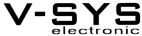 V-SYS electronic Logo (DPMA, 06.08.2001)
