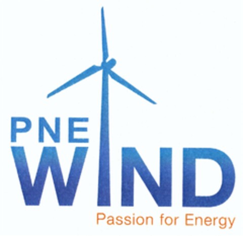 PNE WIND Passion for Energy Logo (DPMA, 13.03.2009)
