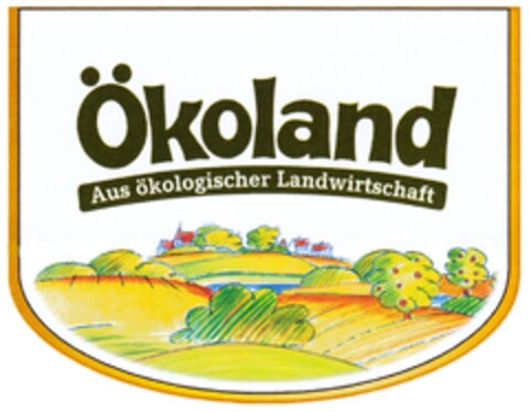 Ökoland Aus ökologischer Landwirtschaft Logo (DPMA, 10.08.2009)