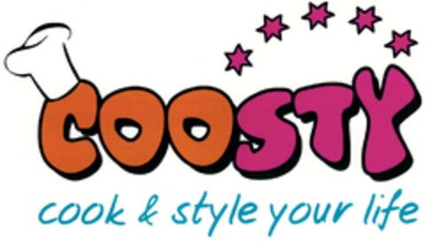 COOSTY cook & style your life Logo (DPMA, 27.09.2011)
