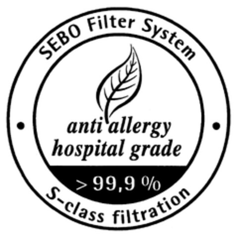 SEBO Filter System Logo (DPMA, 13.01.2012)