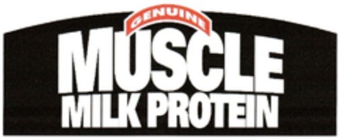 GENUINE MUSCLE MILK PROTEIN Logo (DPMA, 07/16/2013)