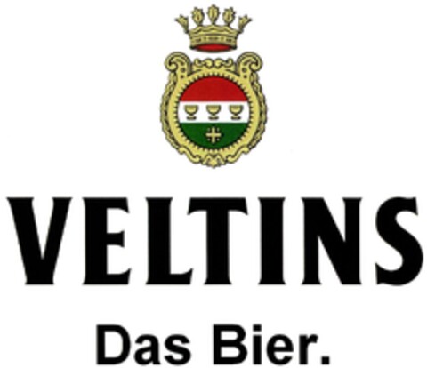 VELTINS Das Bier. Logo (DPMA, 08/16/2013)