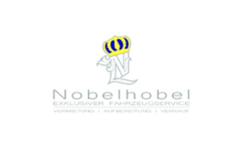 Nobelhobel EXKLUSIVER FAHRZEUGSERVICE VERMIETUNG AUFBEREITUNG VERKAUF Logo (DPMA, 24.04.2016)