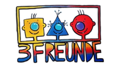 3 FREUNDE Logo (DPMA, 21.06.2016)