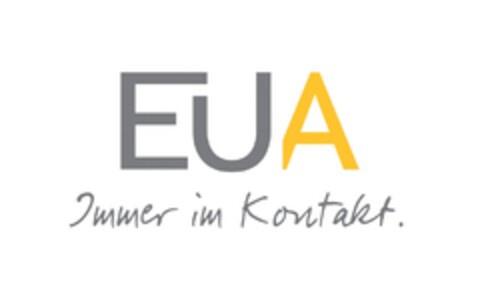 EUA Immer im Kontakt. Logo (DPMA, 11.11.2016)