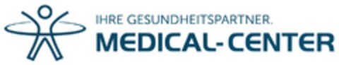 IHRE GESUNDHEITSPARTNER. MEDICAL-CENTER Logo (DPMA, 08/16/2017)