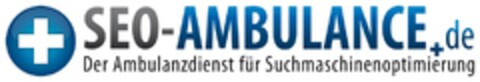 SEO-AMBULANCE+de Der Ambulanzdienst für Suchmaschinenoptimierung Logo (DPMA, 11/09/2017)