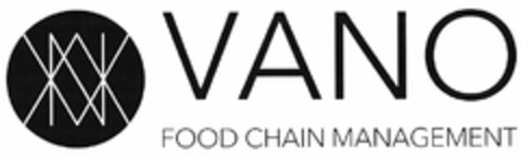 VANO FOOD CHAIN MANAGEMENT Logo (DPMA, 23.03.2018)