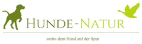 HUNDE-NATUR mit dem Hund auf der Spur Logo (DPMA, 23.08.2018)