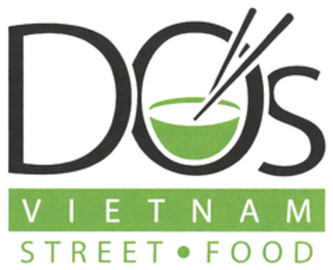 DOs VIETNAM STREET FOOD Logo (DPMA, 09/27/2019)