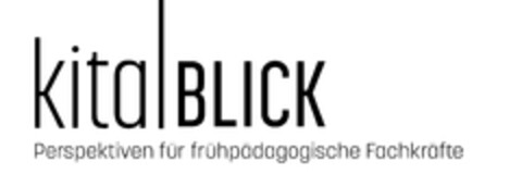 kita|BLICK Perspektiven für frühpädagogische Fachkräfte Logo (DPMA, 22.12.2020)