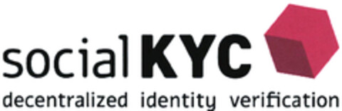 social KYC decentralized identity vertification Logo (DPMA, 17.06.2021)