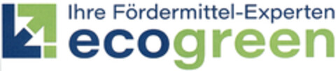 Ihre Fördermittel-Experten ecogreen Logo (DPMA, 05/08/2024)