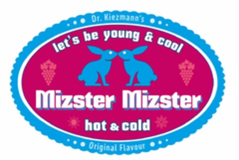 Dr. Kiezmann's let's be young & cool Mizster Mizster hot & cold Original Flavour Logo (DPMA, 10.05.2024)