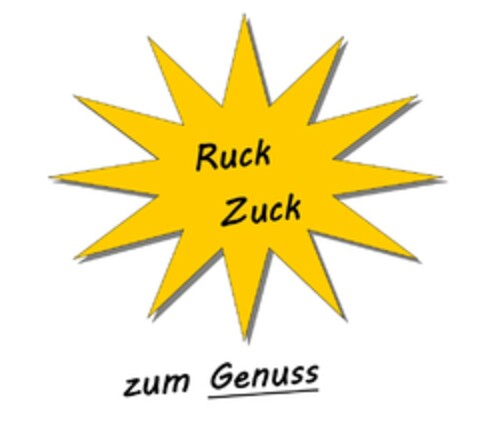 Ruck Zuck zum Genuss Logo (DPMA, 02/07/2025)