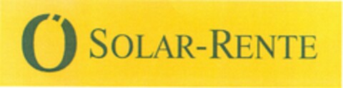 SOLAR-RENTE Logo (DPMA, 29.09.2006)