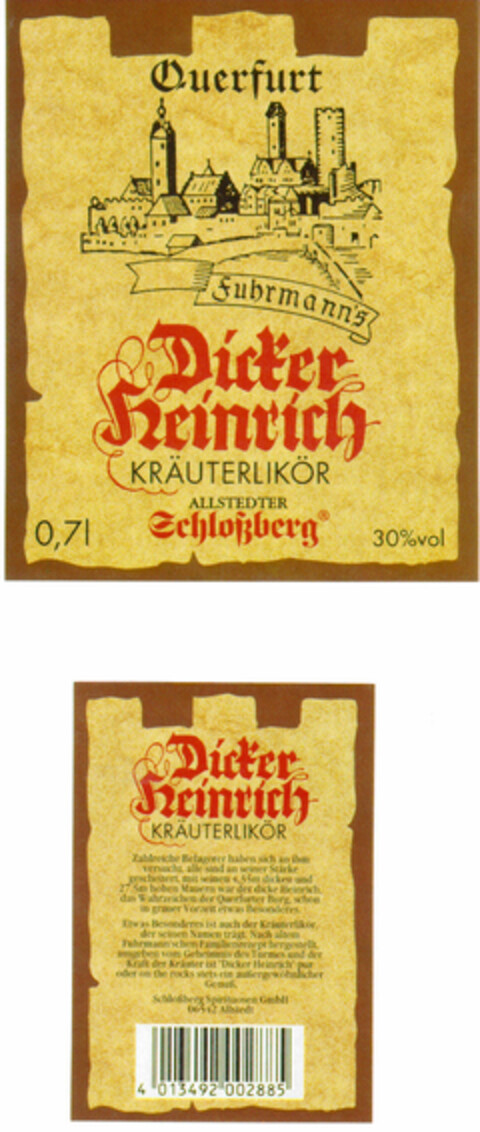 Dicker Heinrich Logo (DPMA, 20.12.1994)