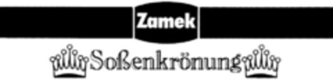 Zamek Soßenkrönung Logo (DPMA, 27.06.1995)