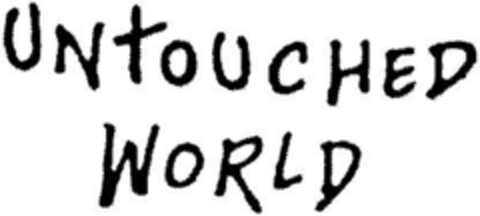 UNTOUCHED WORLD Logo (DPMA, 05.07.1995)