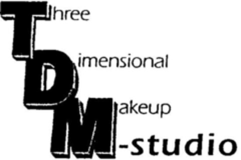 Three Dimensional Makeup-studio Logo (DPMA, 14.03.1997)