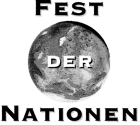 FEST DER NATIONEN Logo (DPMA, 31.12.1997)