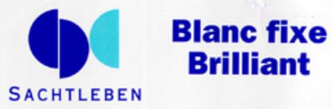 Blanc fixe Brilliant SACHTLEBEN Logo (DPMA, 19.02.1998)