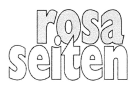 rosa seiten Logo (DPMA, 10.07.1998)