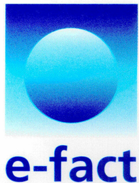 e-fact Logo (DPMA, 10.12.1998)