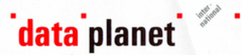 data planet international Logo (DPMA, 17.08.1999)