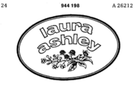 laura ashley Logo (DPMA, 14.08.1974)