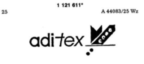 aditex Logo (DPMA, 04.02.1988)