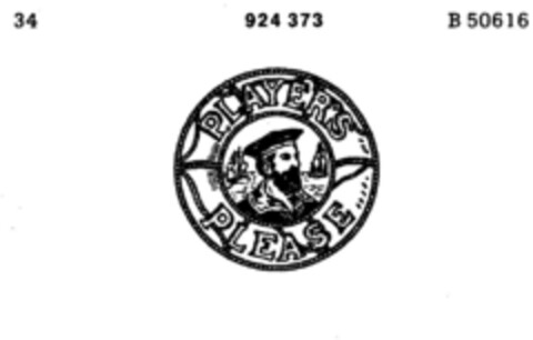 PLAYER`S PLEASE Logo (DPMA, 30.03.1973)