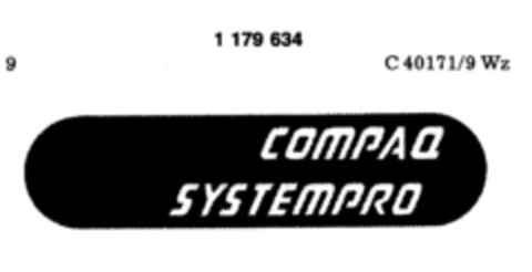 COMPAQ SYSTEMPRO Logo (DPMA, 26.02.1990)