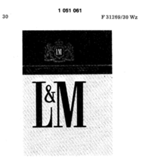 L&M Logo (DPMA, 01.07.1982)