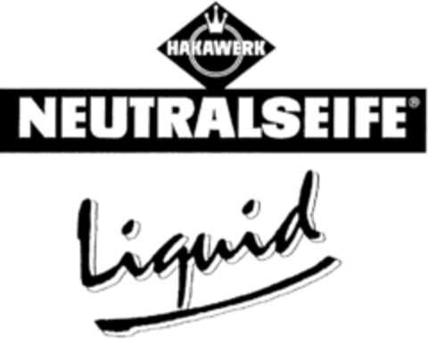 HAKAWERK NEUTRALSEIFE Liquid Logo (DPMA, 07.09.1991)