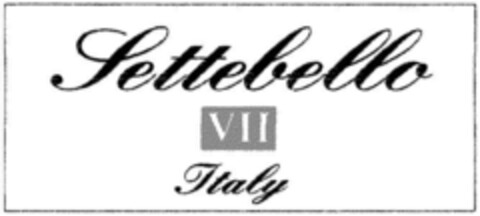 Settebello VII Italy Logo (DPMA, 01/24/1994)