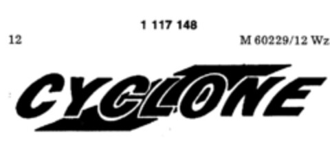 CYCLONE Logo (DPMA, 28.02.1987)