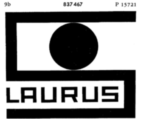 LAURUS Logo (DPMA, 21.06.1966)