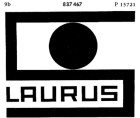 LAURUS Logo (DPMA, 06/21/1966)