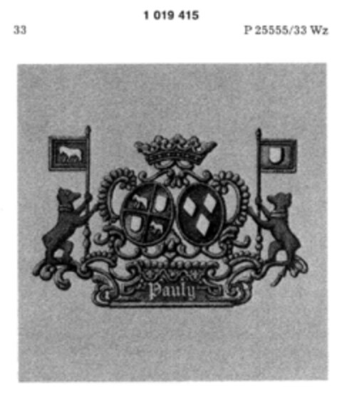 Pauly Logo (DPMA, 09/12/1978)