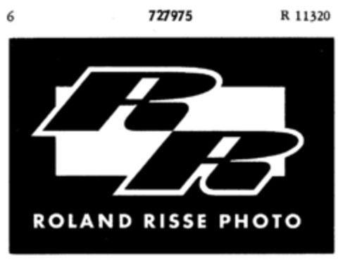 RR ROLAND RISSE PHOTO Logo (DPMA, 05.07.1958)